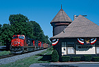 Canadian National C44-9W Siegfried Station Northampton, Pennsylvania post card