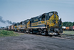 Nickel Plate RS11’s w/ Priority Freight Train in 1959 post card