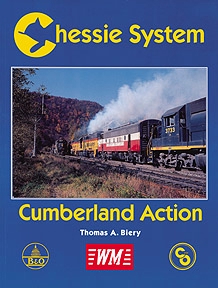 Chessie System Cumberland Action railroad book