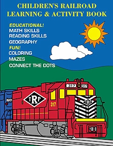 Children's Railroad Learning & Activity Book
