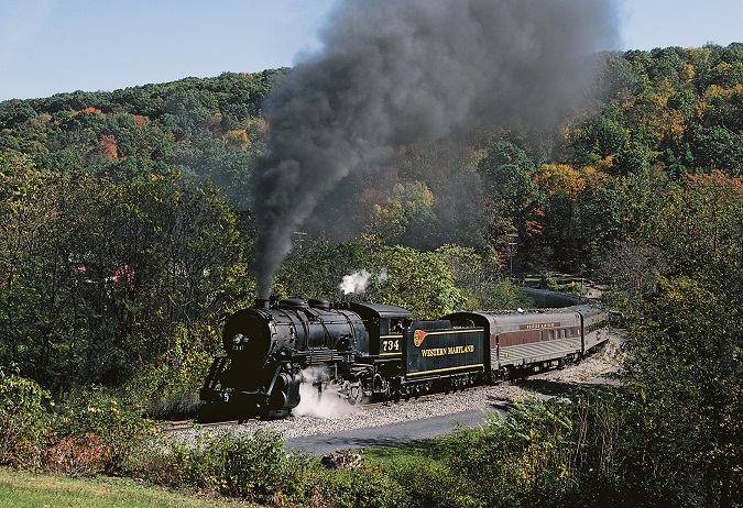 Western Maryland Scenic Railway Steam Train