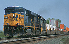 PC Vol 05 # 13 CSX 5319 CSX ES44DC westbound at Alida, Indiana